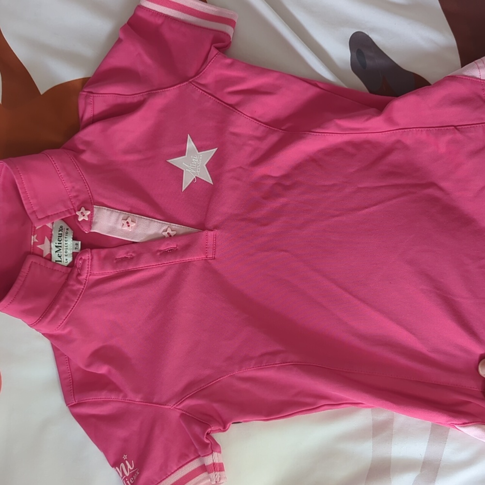 Little girls LeMieux Equestrian riding shirt